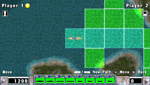 Steel Horizon screenshot 3 for PSP